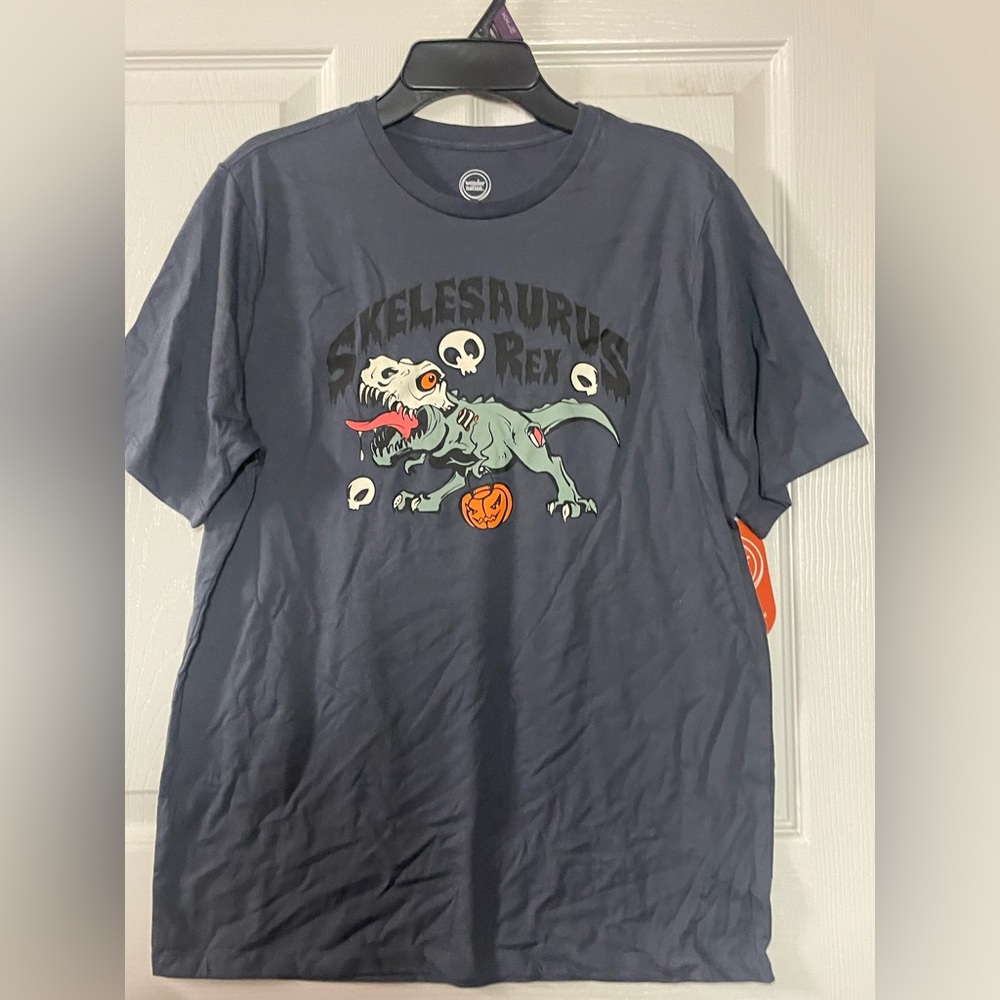 🔴 3/$12 Boys Skelesaurus Rex Graphic T-Shirt!‎ NWT! Size XXL